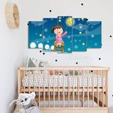 5 Splitters Kids wall frame (BHL_026