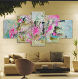 Abstract Wall Art Frames 5 Spliters