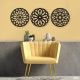 3 PC STENSIL WALL DECOR (ART-013)