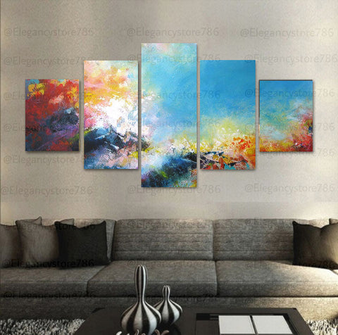 Abstract Wall Art Frames 5 Spliters