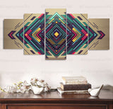 Abstract Wall Art Frames 5 Spliters