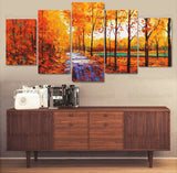 Abstract Wall Art Frames 5 Spliters