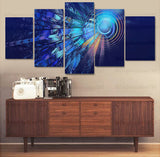 Abstract Wall Art Frames 5 Spliters