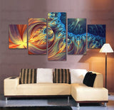 Abstract Wall Art Frames 5 Spliters