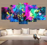 Abstract Wall Art Frames 5 Spliters