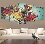 Abstract Wall Art Frames 5 Spliters