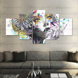 Abstract Wall Art Frames 5 Spliters