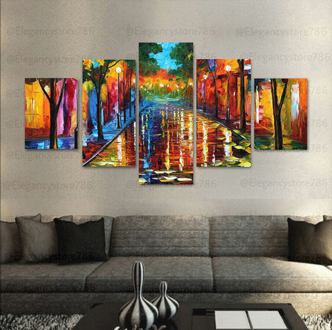 Abstract Wall Art Frames 5 Spliters