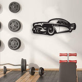 WOODEN CAR WALL ART  (BLACK)