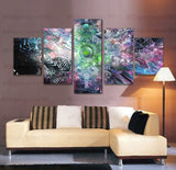 Abstract Wall Art Frames 5 Spliters