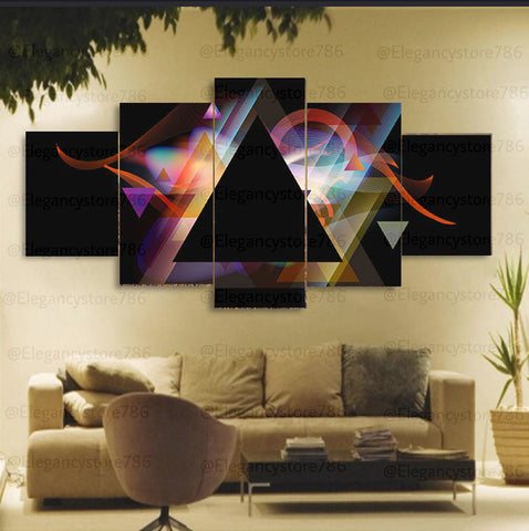 Abstract Wall Art Frames 5 Spliters