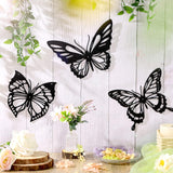 3 Pcs Butterfly Metal Wall Decor Dragonfly Hummingbird Butterfly Metal Wall Art Hanging Wall Decor for Modern Farmhouse Rustic Home Living Room