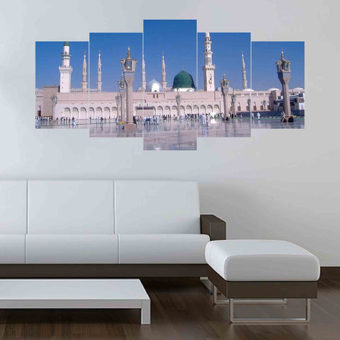 5 PCS MOSQUE WALL FRAMES