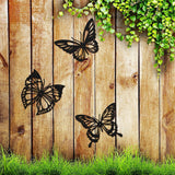 3 Pcs Butterfly Metal Wall Decor Dragonfly Hummingbird Butterfly Metal Wall Art Hanging Wall Decor for Modern Farmhouse Rustic Home Living Room