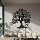 Abstract Tree Wooden Wall Art