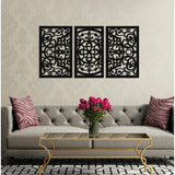 3 Piece Stylish Triptych Florelle Wall Art