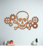 Skull Wooden Wall Art and Decor