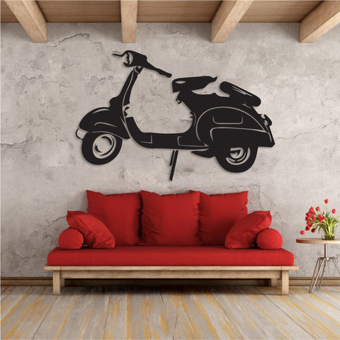 WOODEN VESPA SCOOTER HOME DECOR (VT-005)